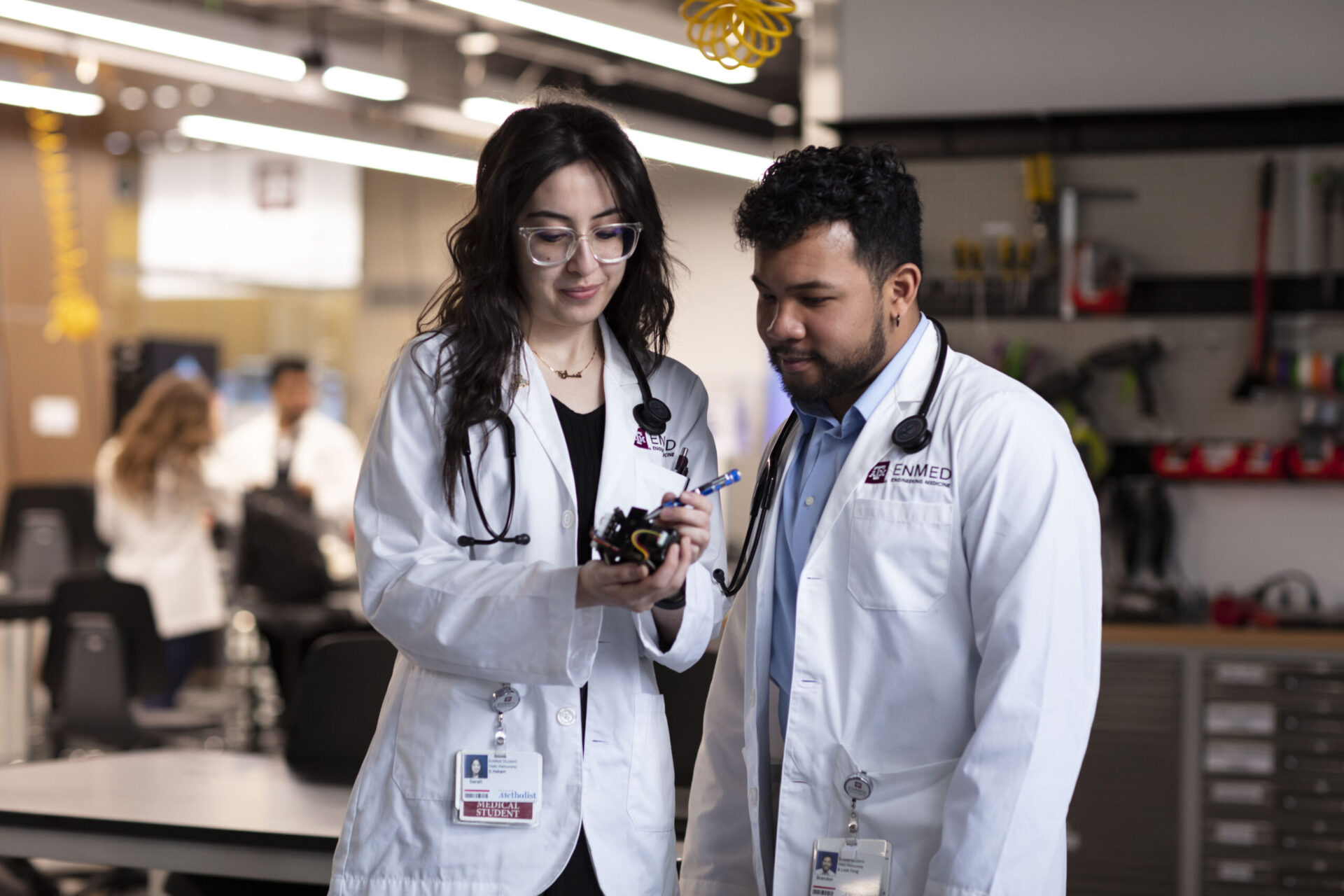 Texas A&M University School Of Engineering Medicine (EnMed),Photos Of Students For Marketing Uses.