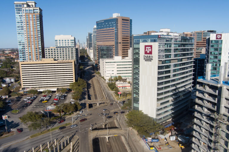 EnMed Campus and surrounding Houston Medical Center